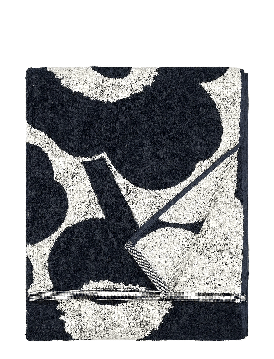 Marimekko Home - UNIKKO BATH TOWEL 70X150 CM - ręczniki do sauny - cotton, dark blue - 0