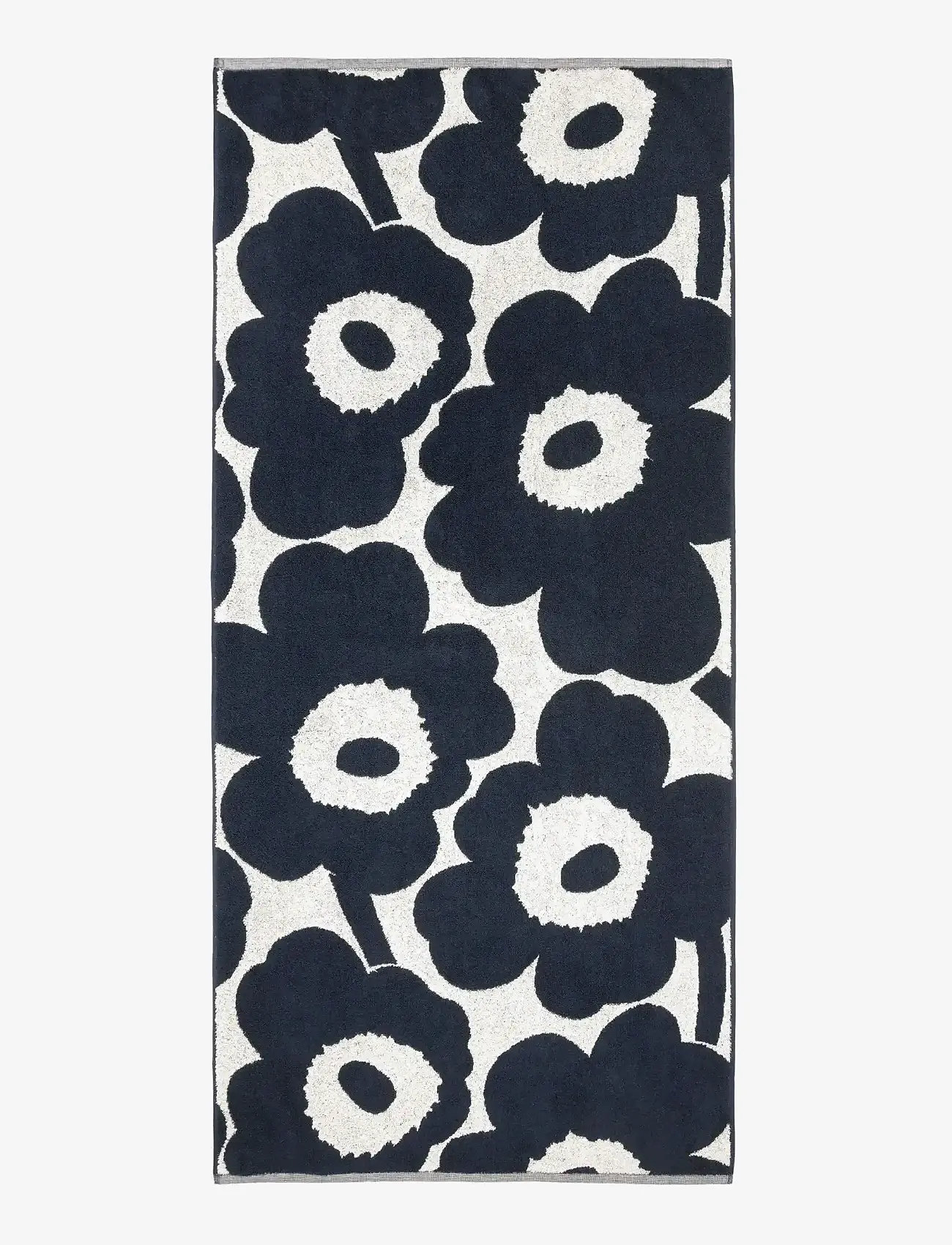 Marimekko Home - UNIKKO BATH TOWEL 70X150 CM - badehåndklæder - cotton, dark blue - 1