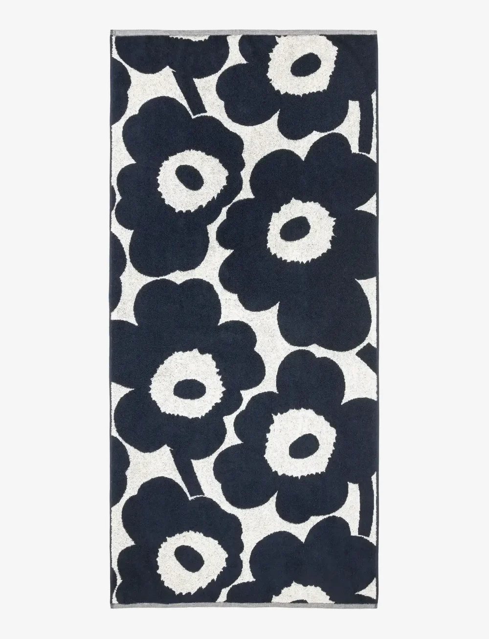 Marimekko Home - UNIKKO BATH TOWEL 70X150 CM - badetücher - cotton, dark blue - 1