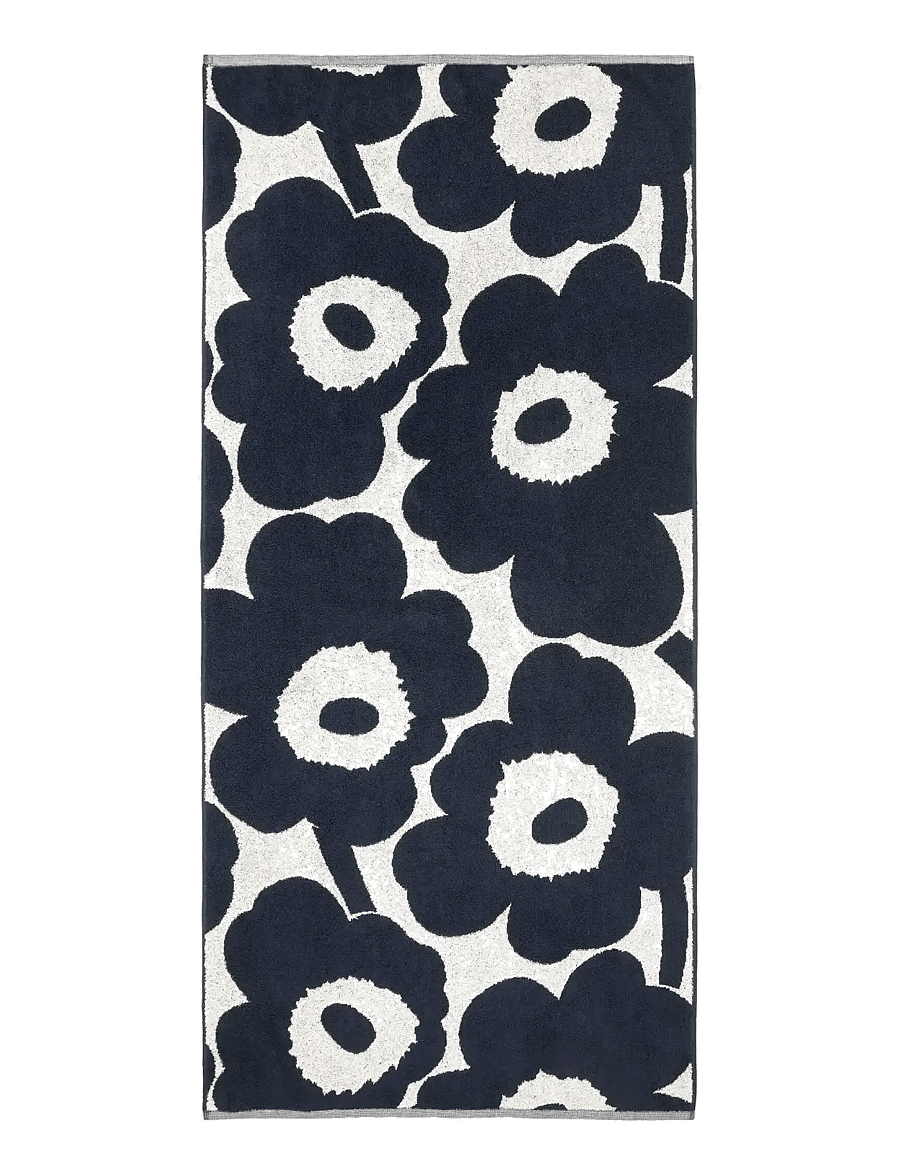 Marimekko Home - UNIKKO BATH TOWEL 70X150 CM - ręczniki do sauny - cotton, dark blue - 1