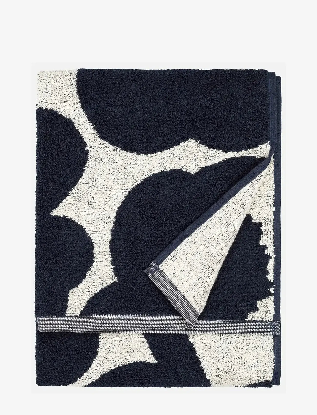 Marimekko Home - UNIKKO HAND TOWEL 50X70 CM - handtücher - cotton, dark blue - 0