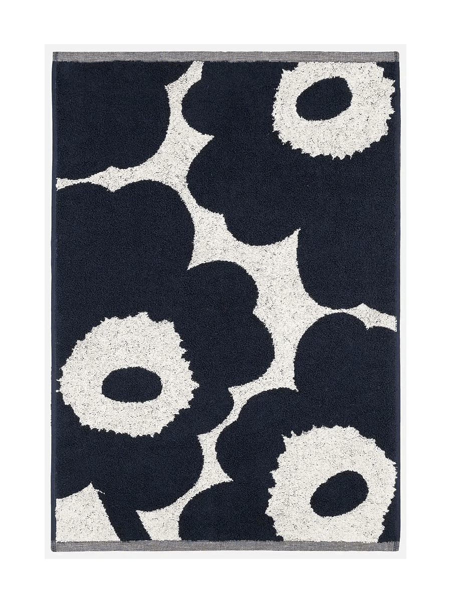 Marimekko Home - UNIKKO HAND TOWEL 50X70 CM - pirts dvieļi - cotton, dark blue - 1