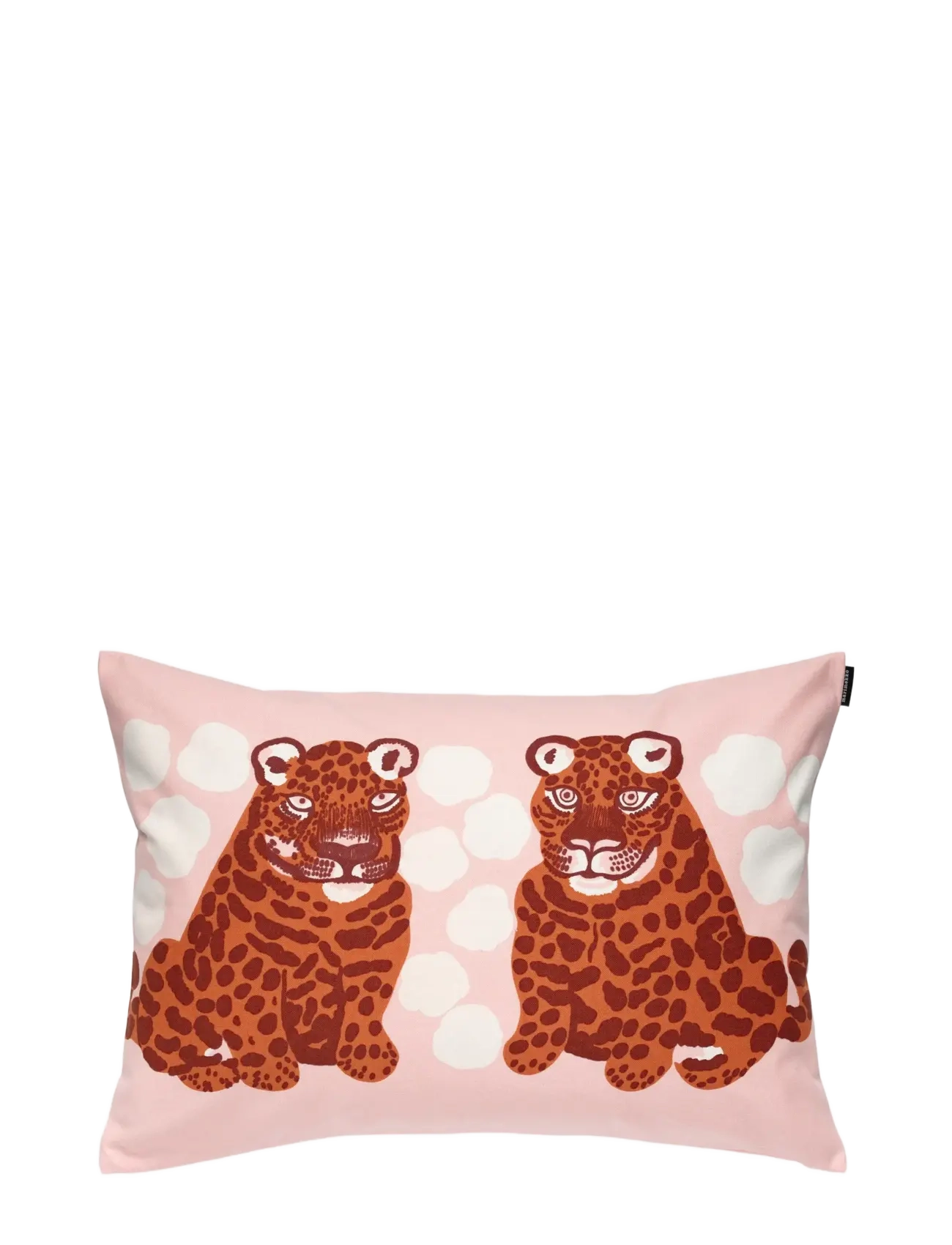 Marimekko Home KAKSOSET CUSHION COVER 40X60 - Puder & pudebetræk - LT.PINK, MAROON / pink/rose