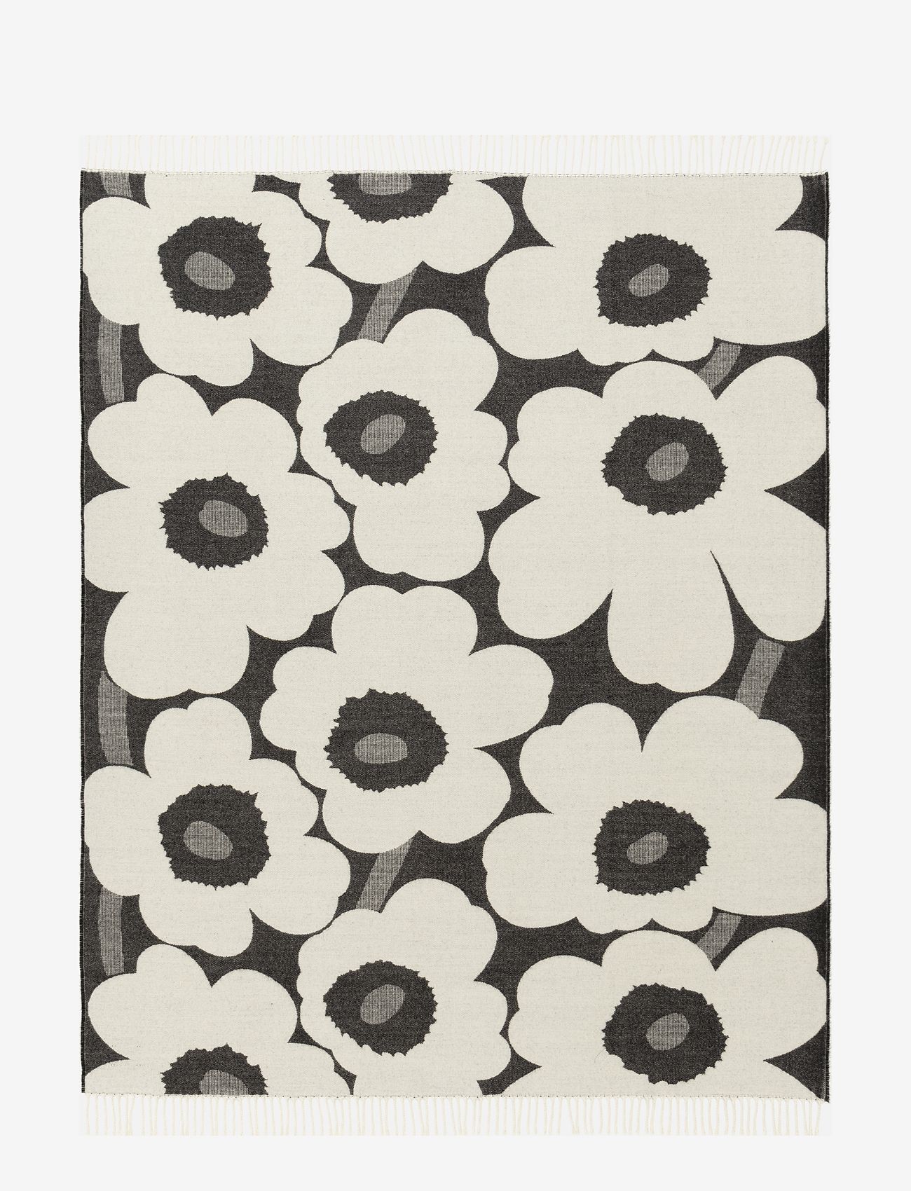 Marimekko Home - UNIKKO BLANKET 130X180 CM - shop by price - white, black - 1