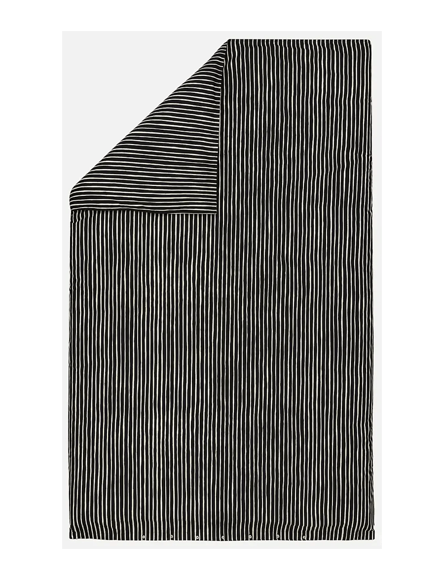 Marimekko Home - PICCOLO DC 135/140X200 CM - bettbezüge - black, off white - 0