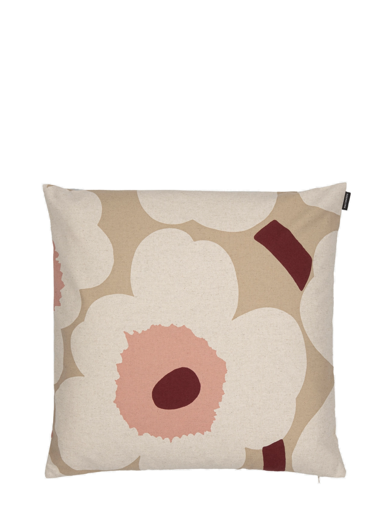 Marimekko Home UNIKKO PILLOW CASE 50X50CM - Marimekko Home - BEIGE,LINEN,ROSE / beige