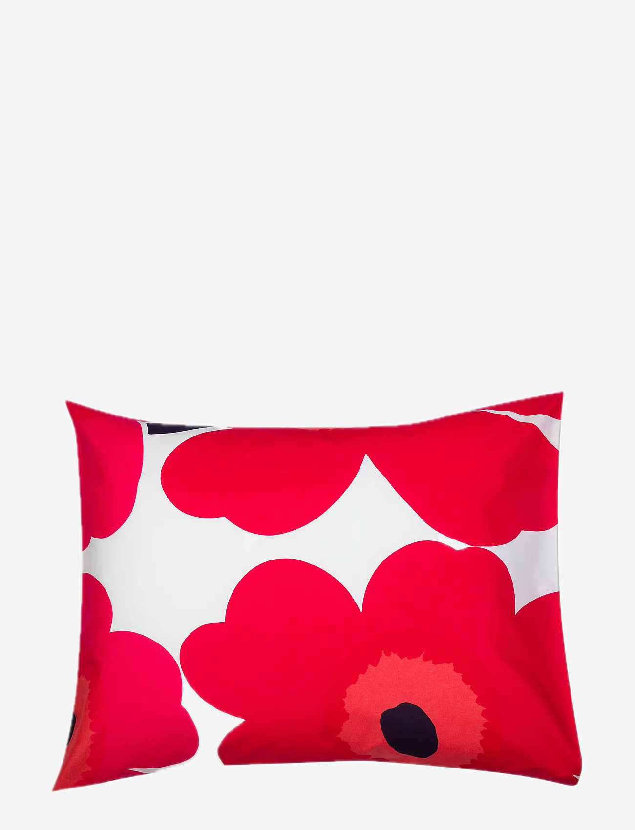 Marimekko Home - UNIKKO PC 60X63-65X65 CM - køb efter pris - white, red - 0