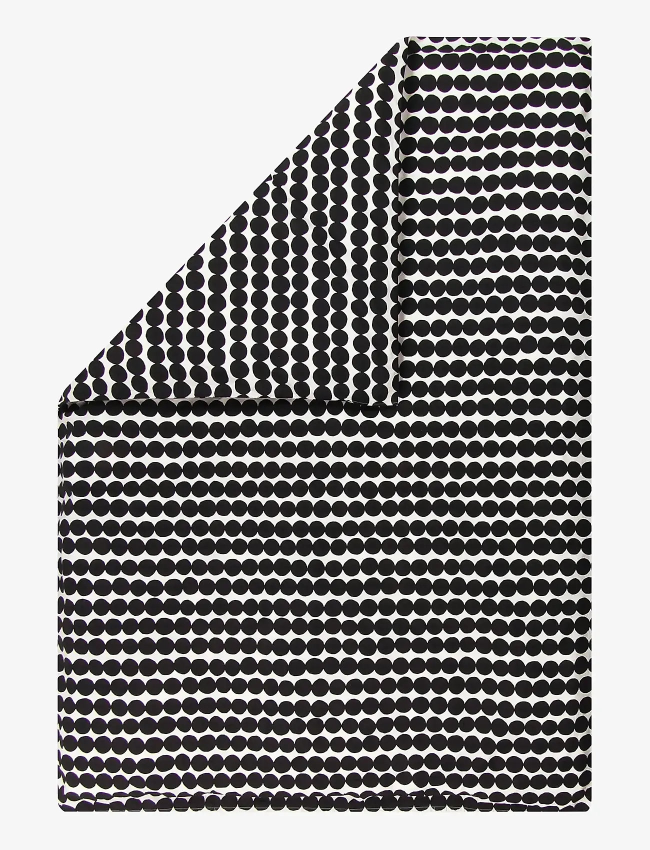 Marimekko Home - RÄSYMATTO DC 135/140X200 CM - housses de couette - white, black - 0