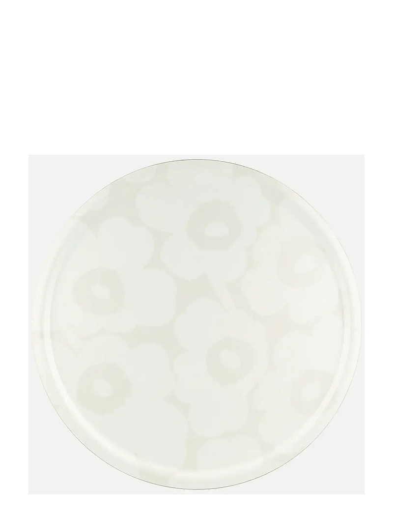 Marimekko Home - UNIKKO TRAY 65 CM - tabletts - white, white - 0