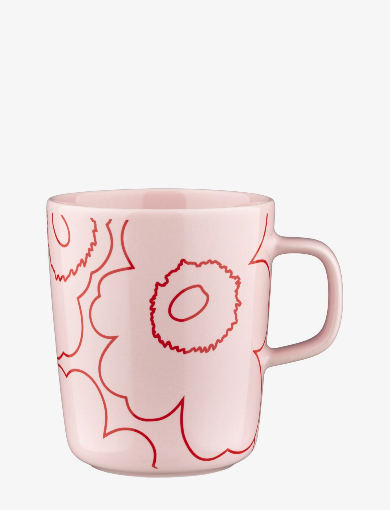 Marimekko Home PIIRTO UNIKKO MUG 2,5 DL - Krus & Kopper - PINK, RED / pink/rose