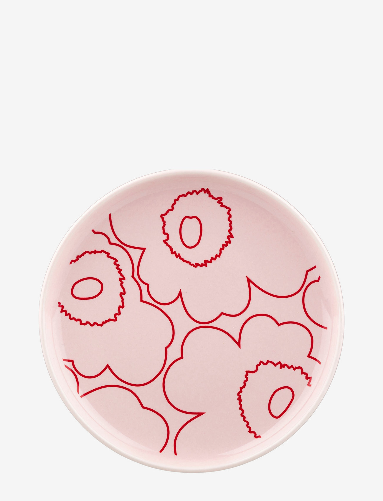 Marimekko Home - PIIRTO UNIKKO PLATE 13,5 CM - pink, red - 0