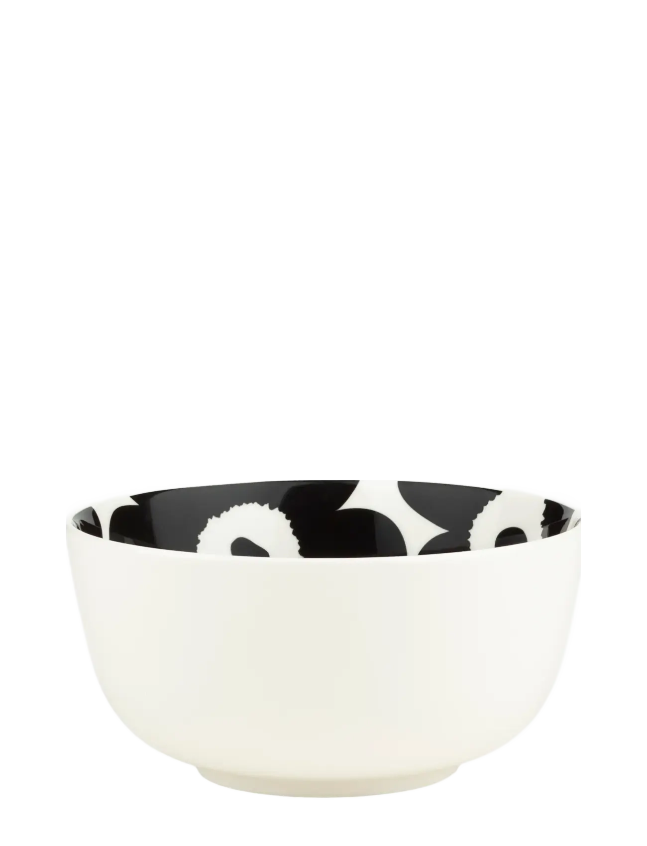 Marimekko Home UNIKKO BOWL 9 DL - Hochzeitsgeschenke - WHITE, BLACK / white