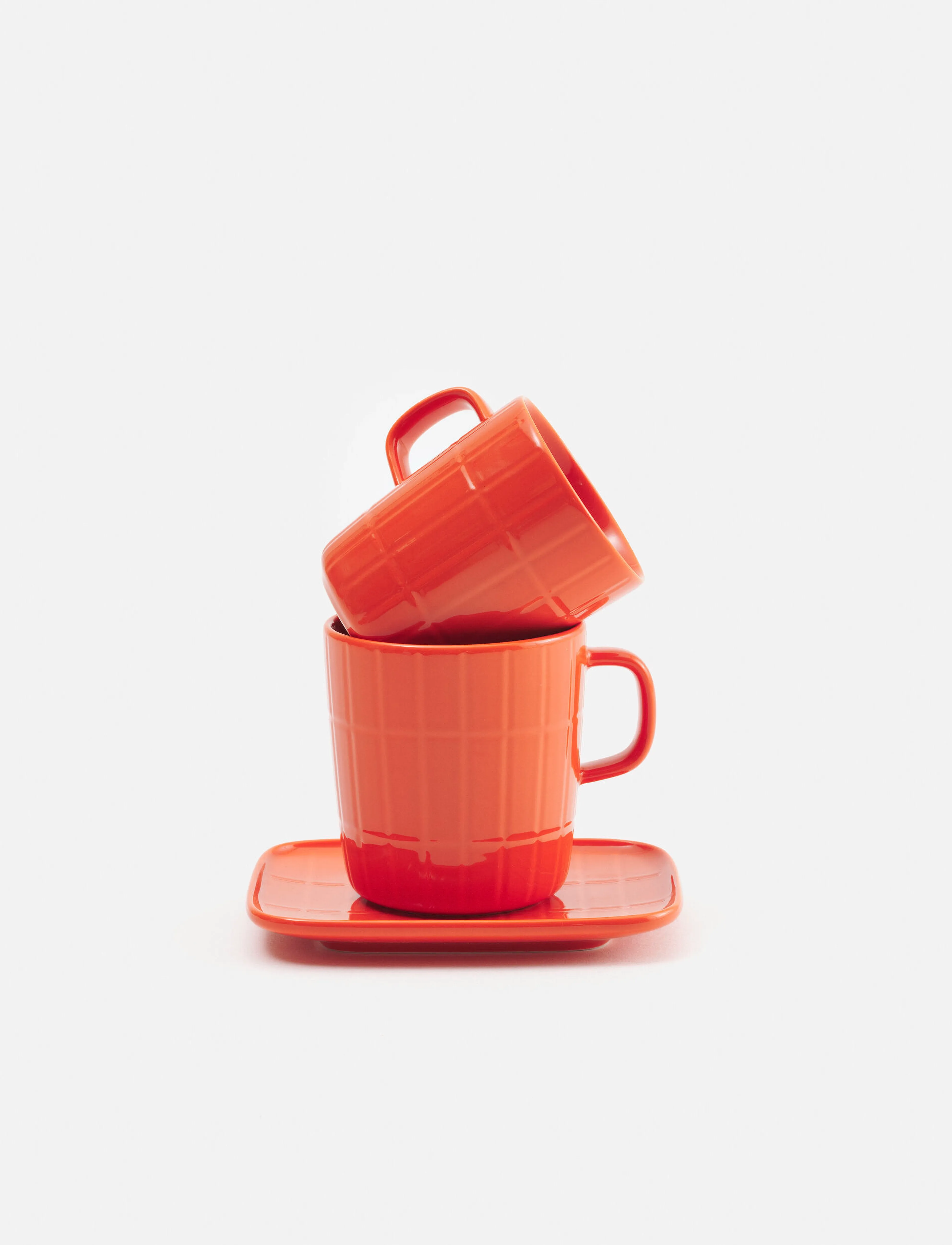 Marimekko Home Tiiliskivi Mug 4 Dl, 40 CL, Cups & Mugs, Orange - Coffee Cups, Homeware
