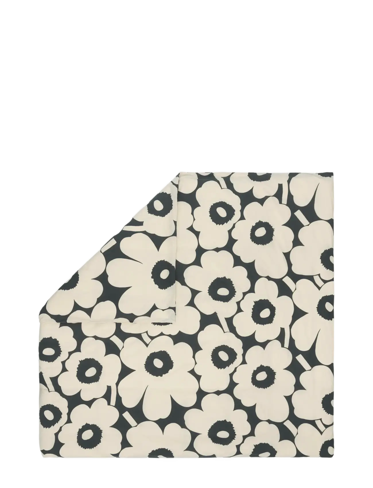 Marimekko Home UNIKKO DC 240X220 CM - Bekijk alles - CHARCOAL, OFF WHITE / cream