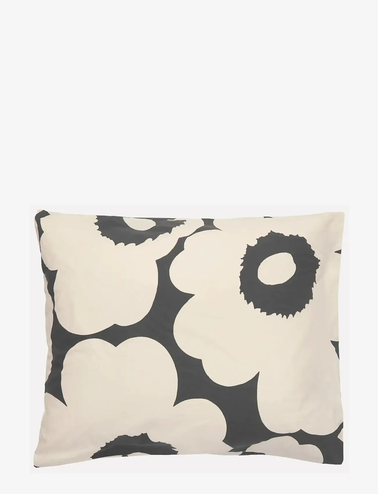 Marimekko Home - UNIKKO PC 50X60 CM - prydnadskuddar - charcoal, off white - 0