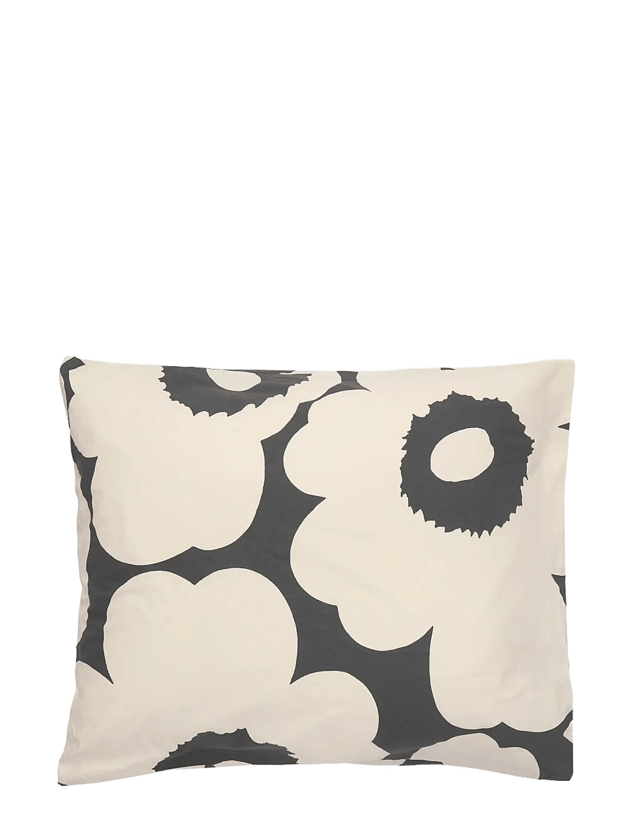 Marimekko Home - UNIKKO PC - pagalvių užvalkalai - charcoal,off white - 0