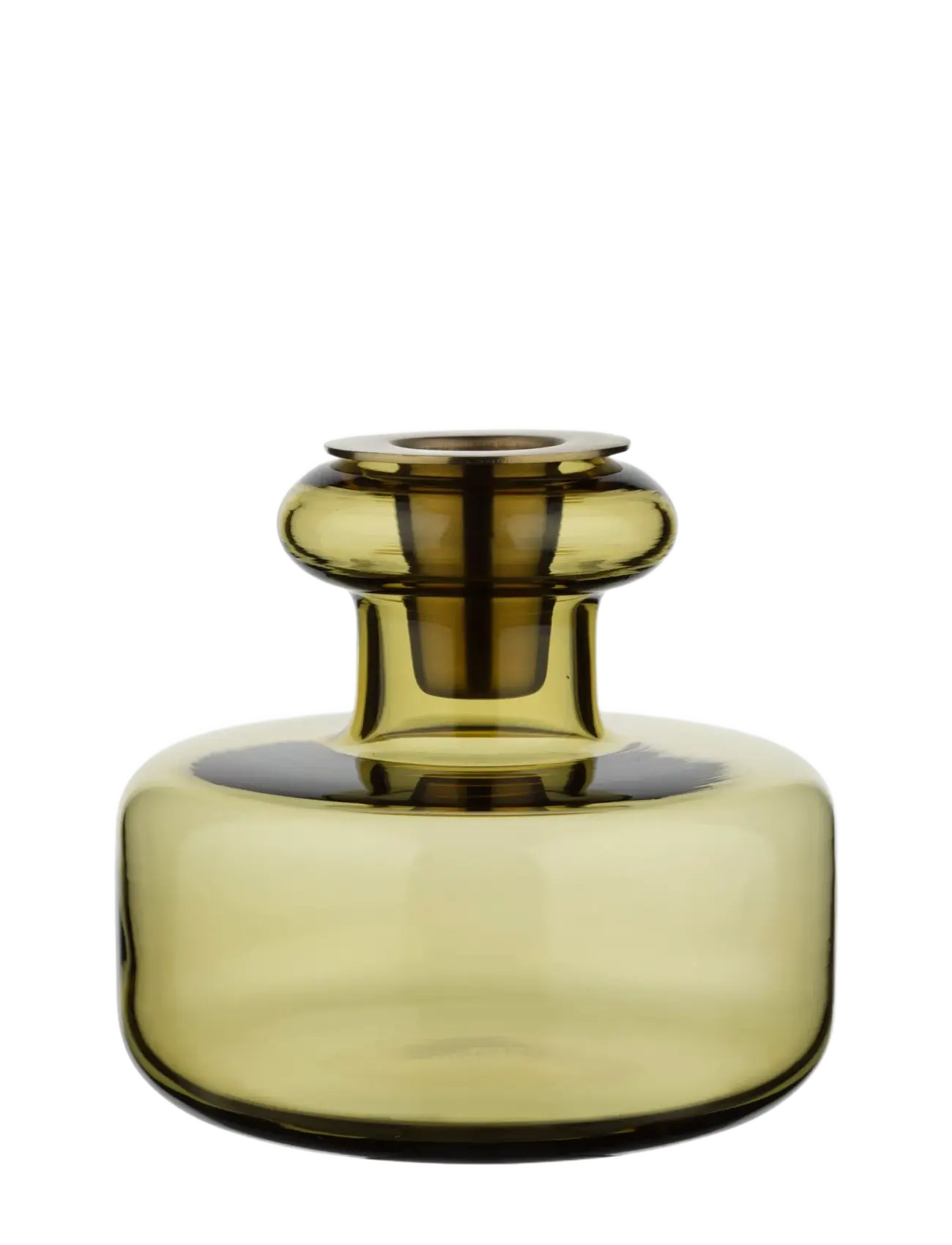 Marimekko Home PUTELI VASE - Confirmation gifts - GREEN UMBER / green