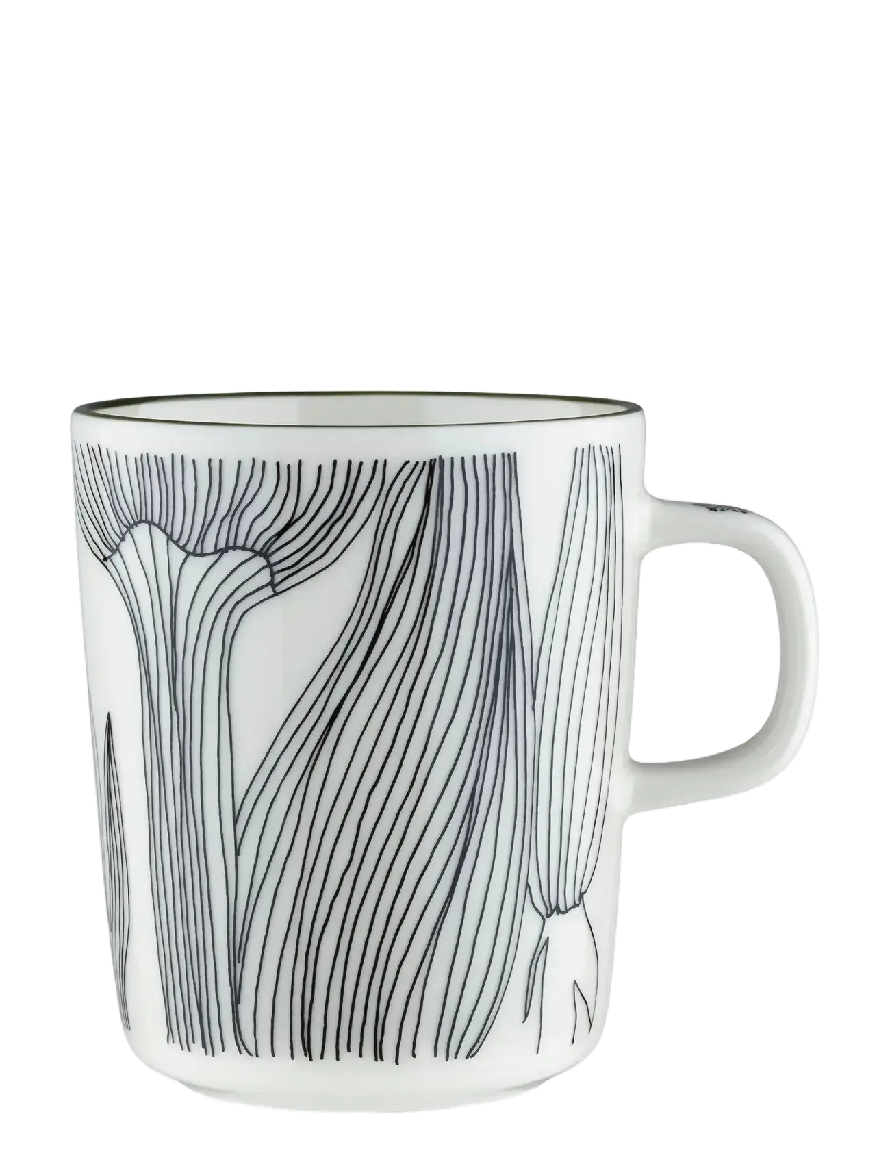 Marimekko Home Kukat Puhkeavat Mug 2,5Dl, 25 CL, Cups & Mugs, Weiß - Coffee Cups, Homeware