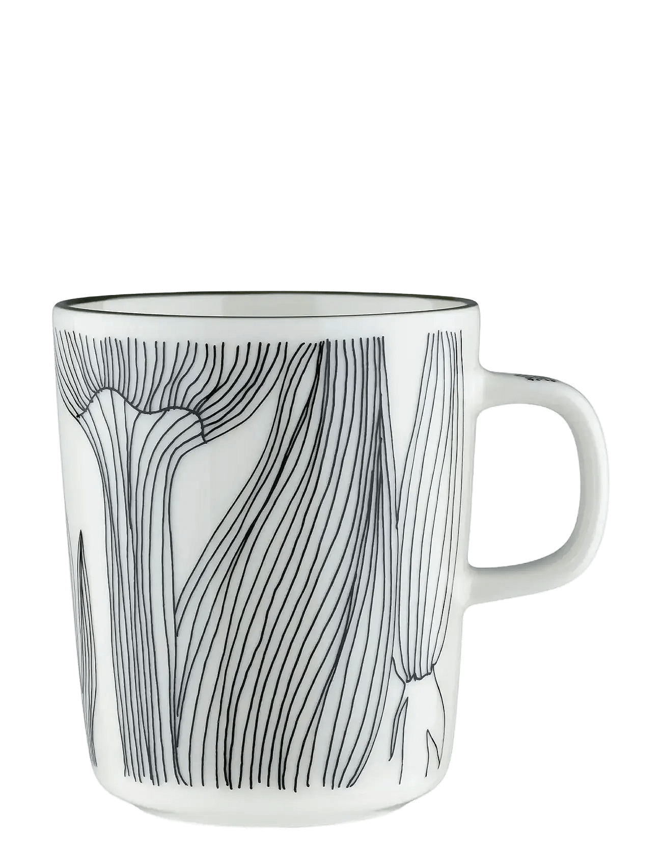 KUKAT PUHKEAVAT MUG 2,5DL - WHITE, FOREST GREEN