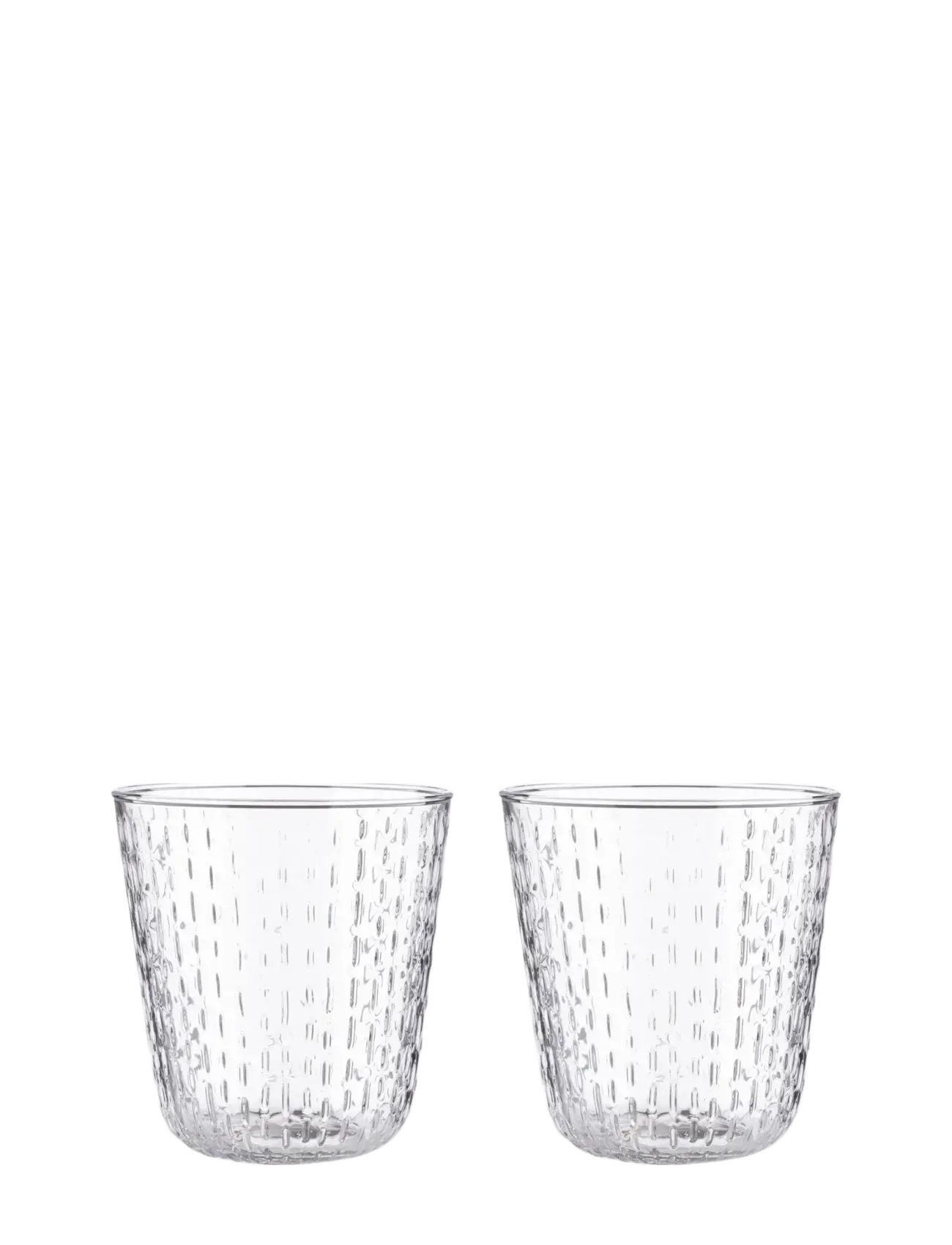 Marimekko Home SYKSY TUMBLER GLASS 3,6 DL 2PCS - Borddækning - CLEAR / undefined