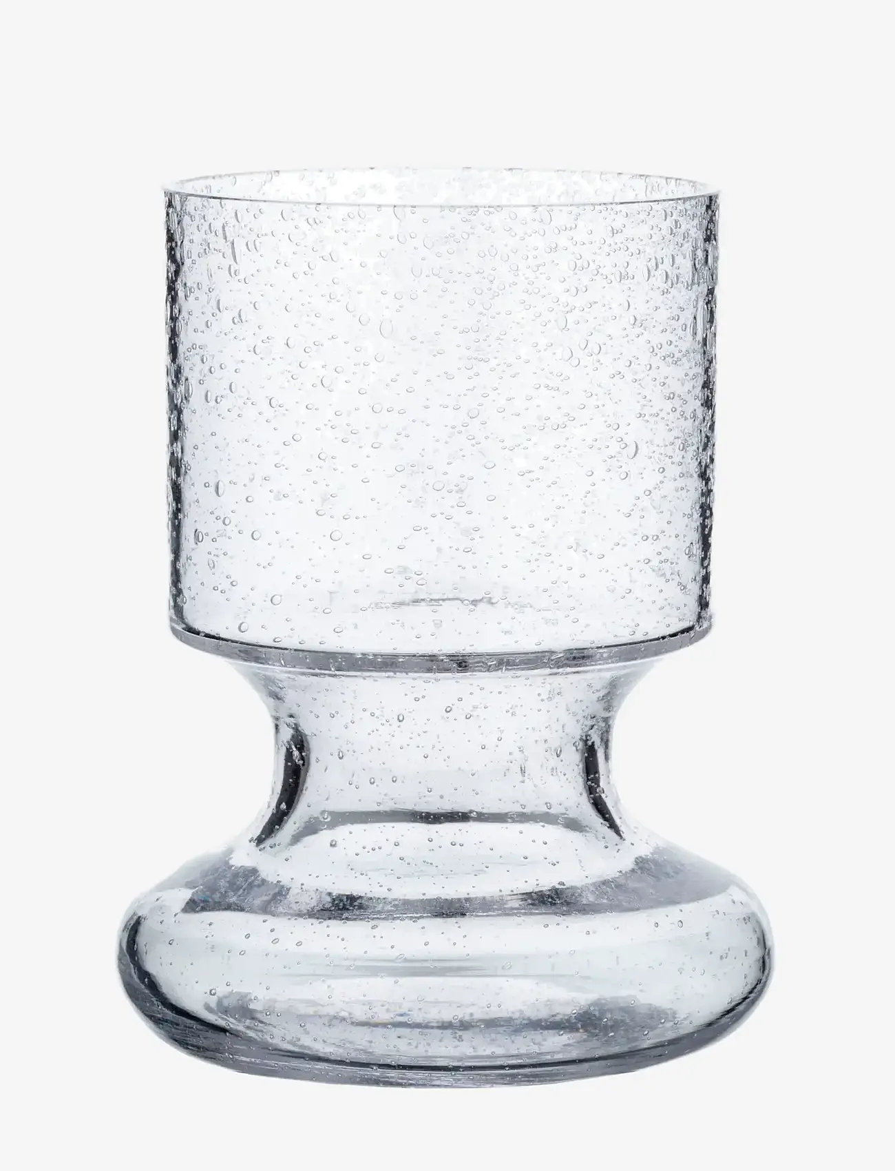 Marimekko Home - POKAALI VASE 15,5 X 12 CM - vases - clear - 0