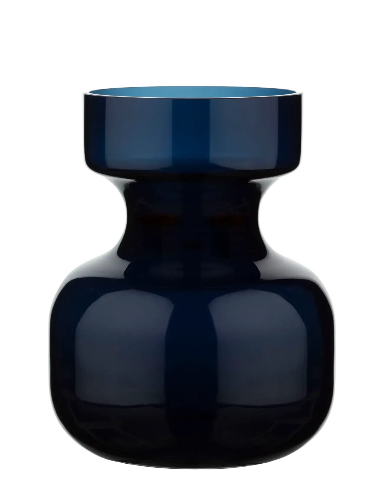 Marimekko Home Säkki Vase 16,5X13,2 Cm, One Size, Vases, Marineblau - Cylinder Homeware