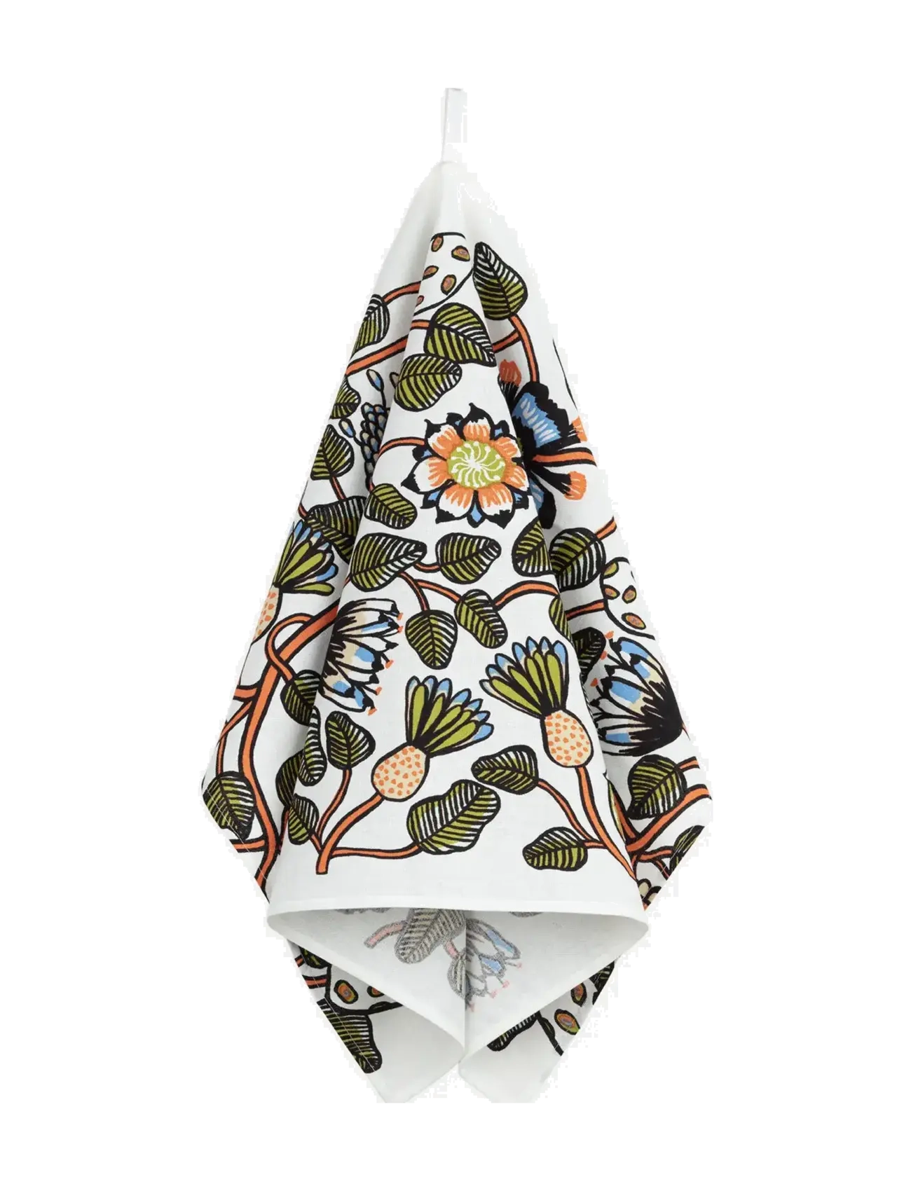 Marimekko Home TIARA TEATOWEL 47X70 CM - Køkkentekstiler - SAND, WARM OR, GREEN / multi