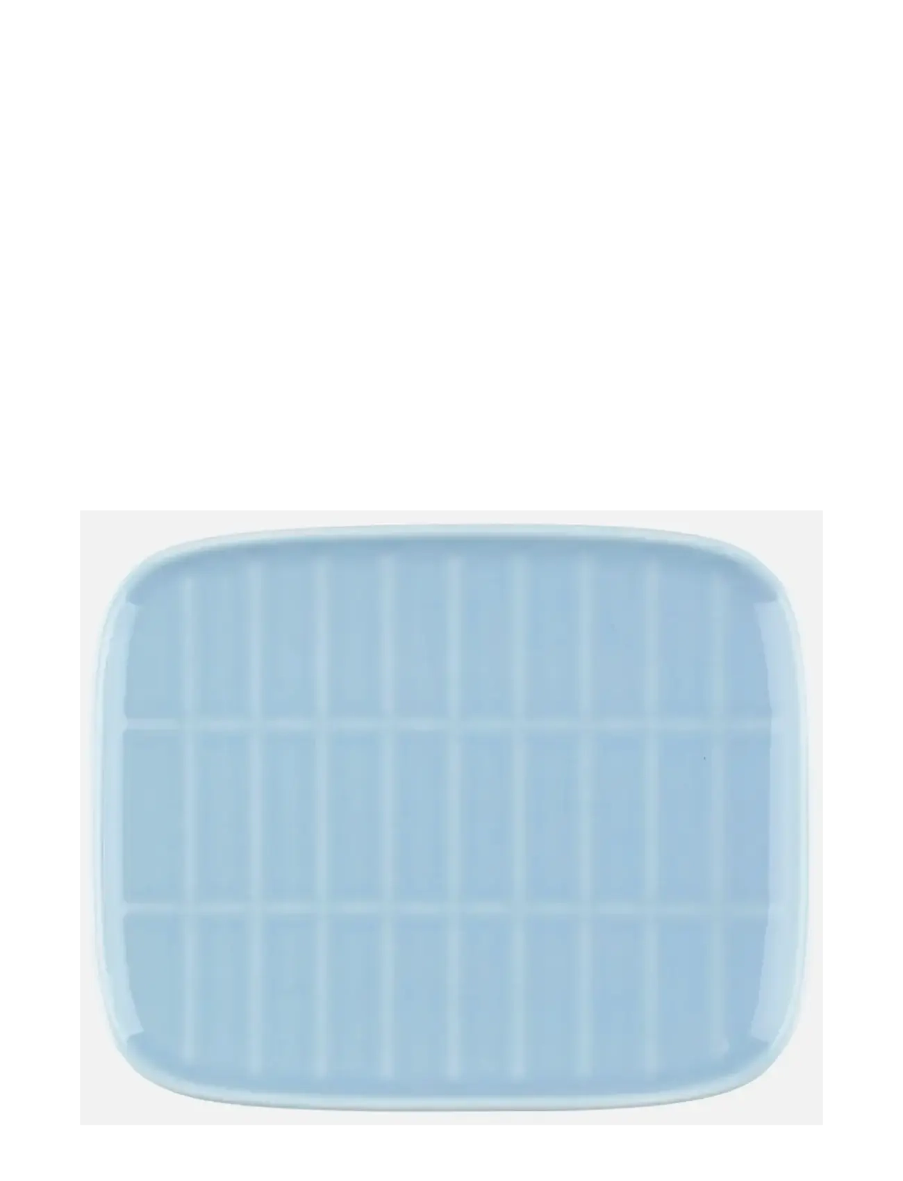Marimekko Home TIILISKIVI PLATE 15X12 CM - Geschenke - LIGHT BLUE / blue