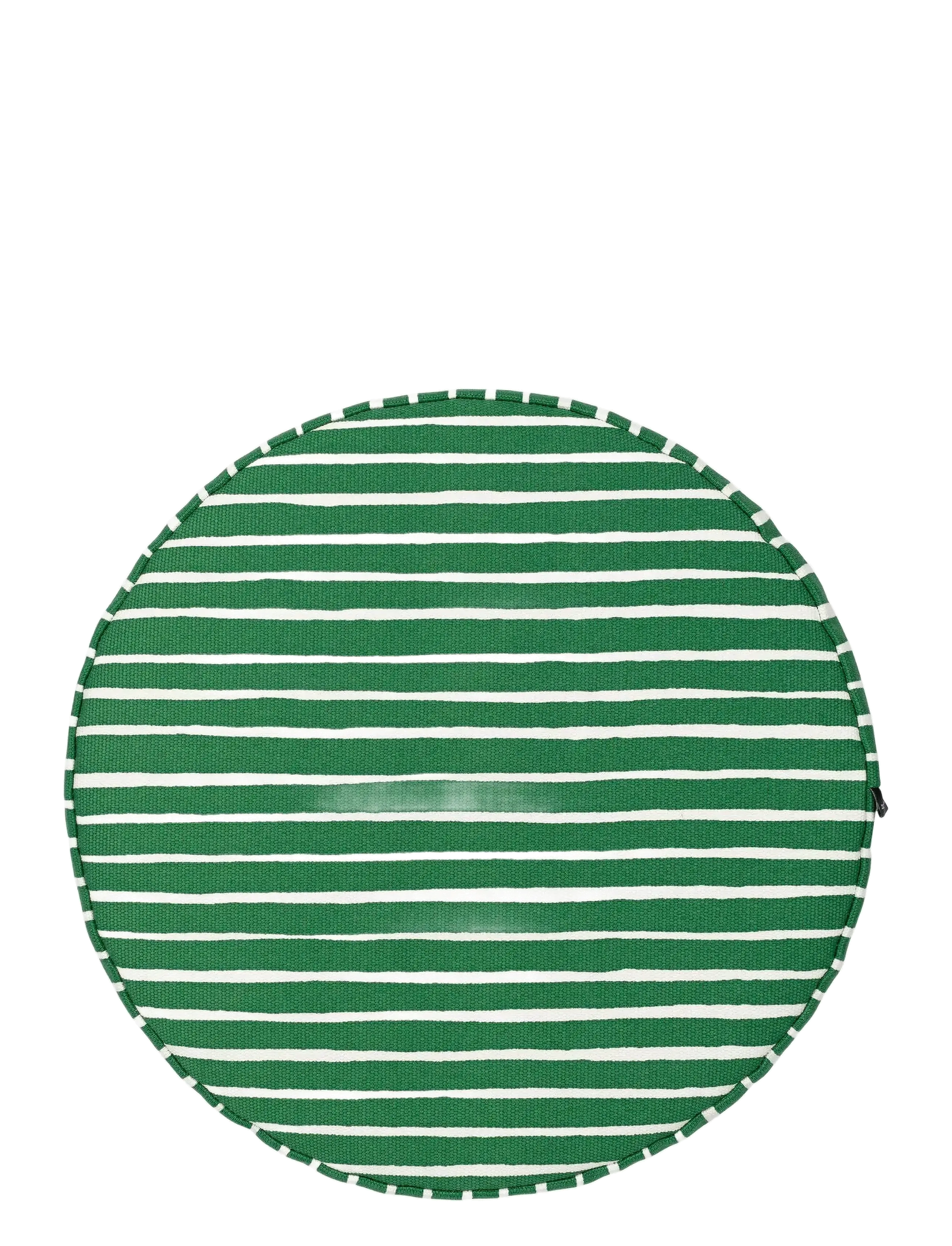 Marimekko Home PICCOLO ROUND SEAT PAD - Marimekko Home - GREEN, WHITE / green