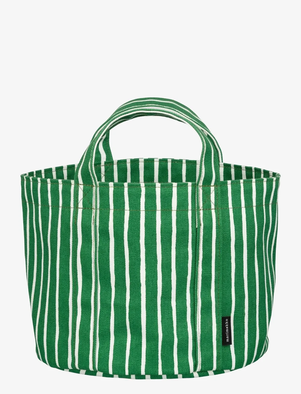 Marimekko Home - PICCOLO TEXTILE STORAGE SMALL - geymslupokar - green, white - 0