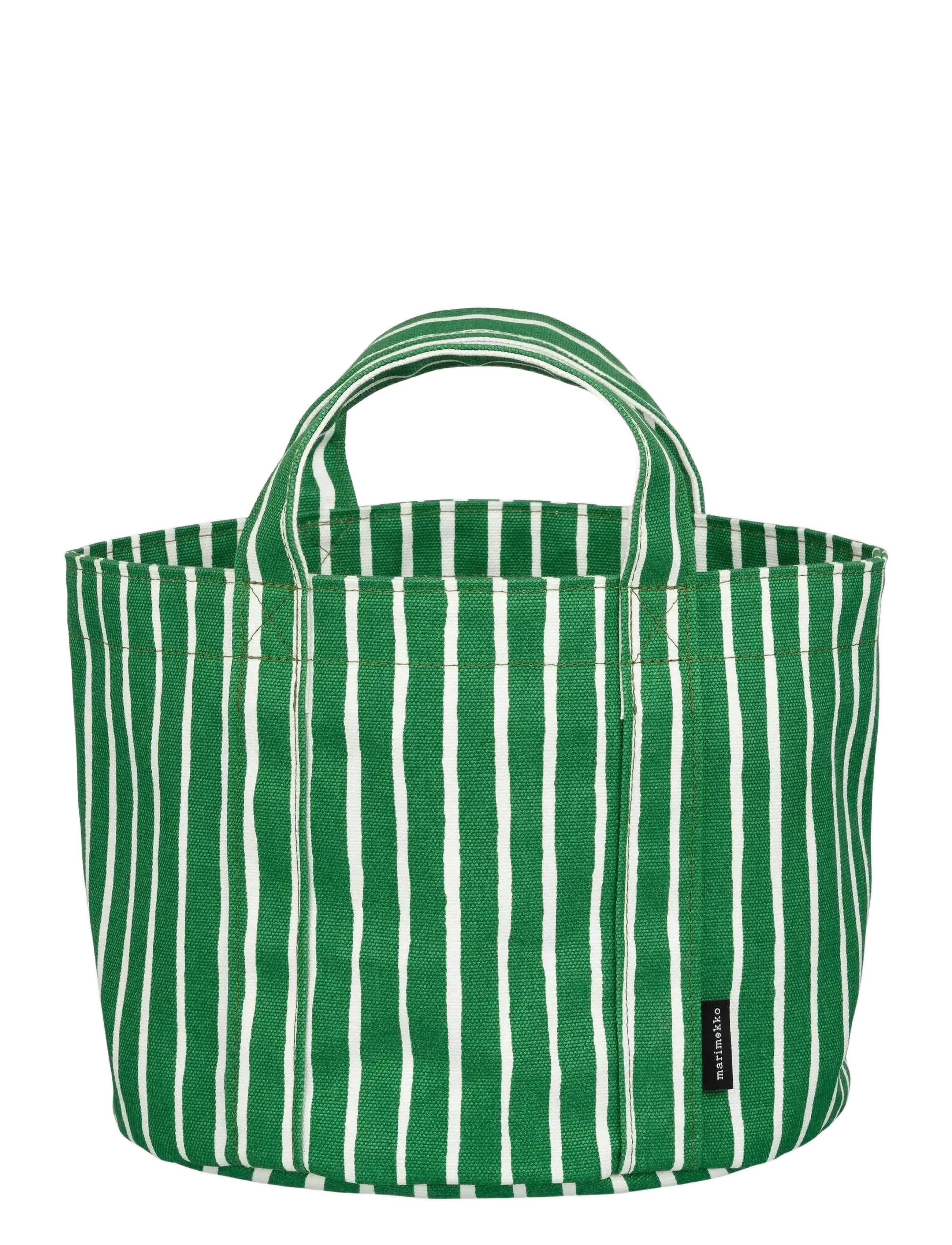 Marimekko Home PICCOLO TEXTILE STORAGE SMALL - Marimekko Home - GREEN, WHITE / green