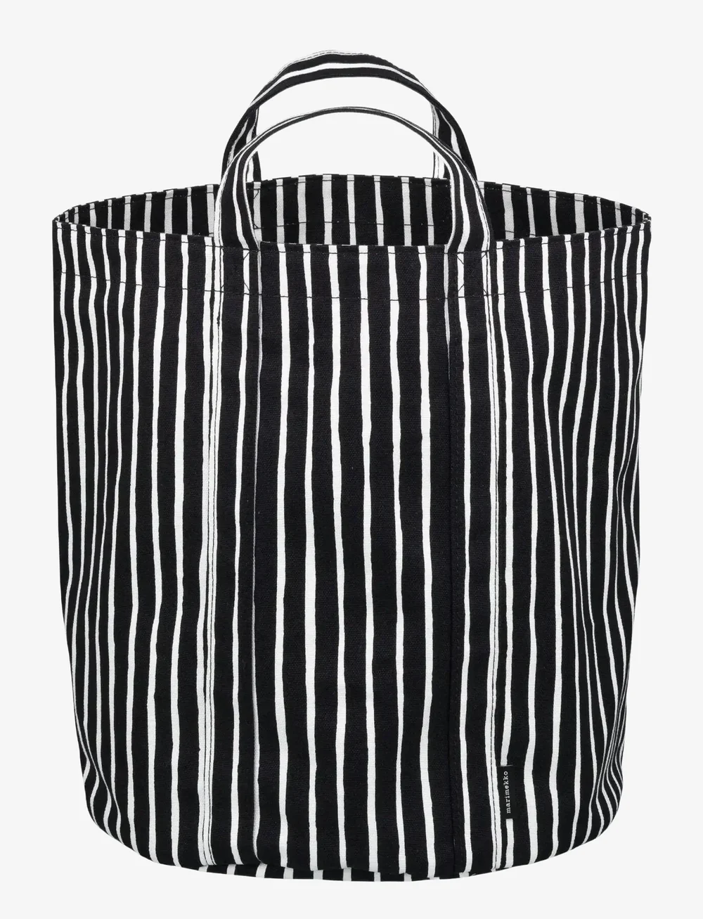 Marimekko Home - PICCOLO TEXTILE STORAGE MID - køb efter pris - black, white - 0