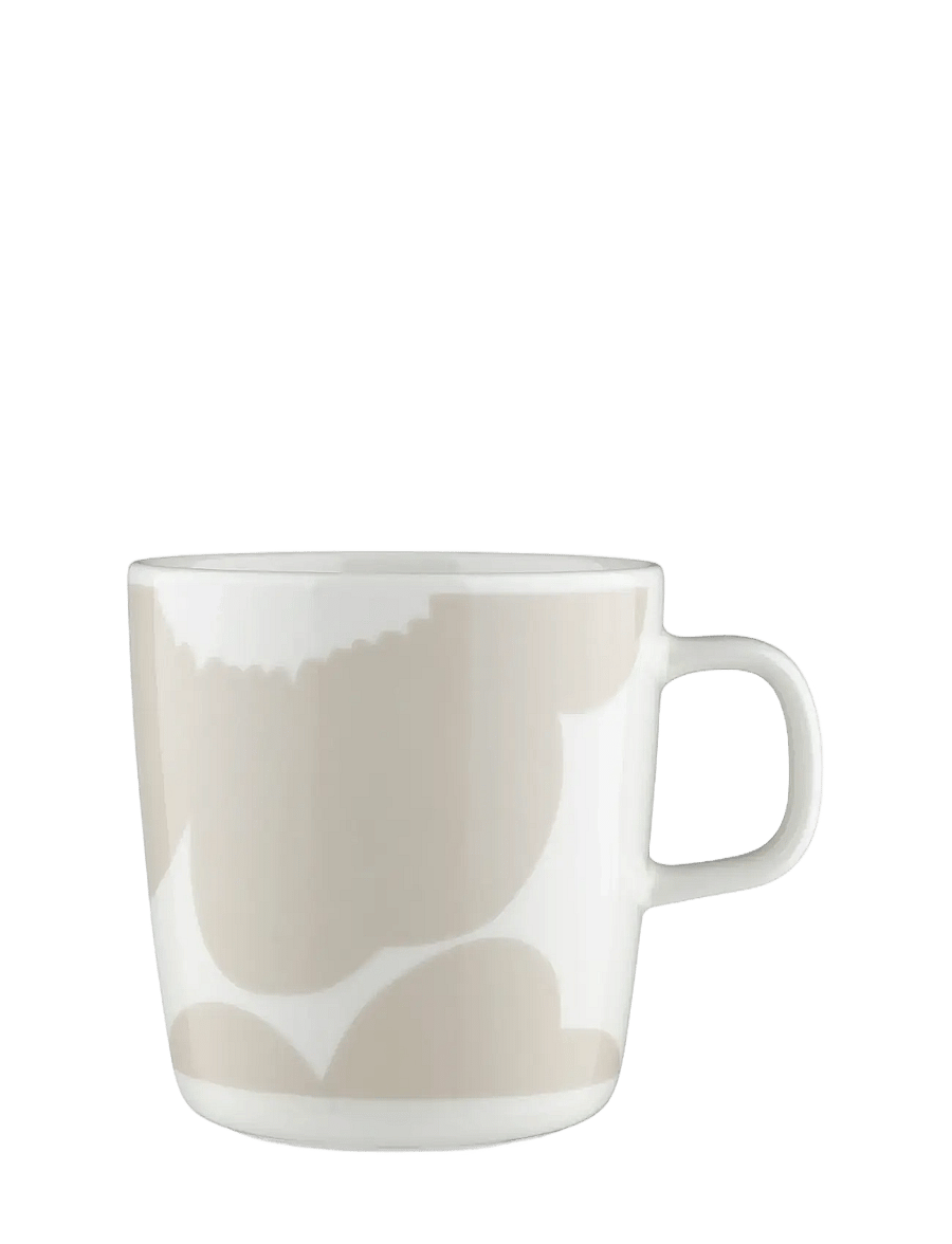 Marimekko Home - ISO UNIKKO MUG 4 DL - teetassid - white, straw - 0