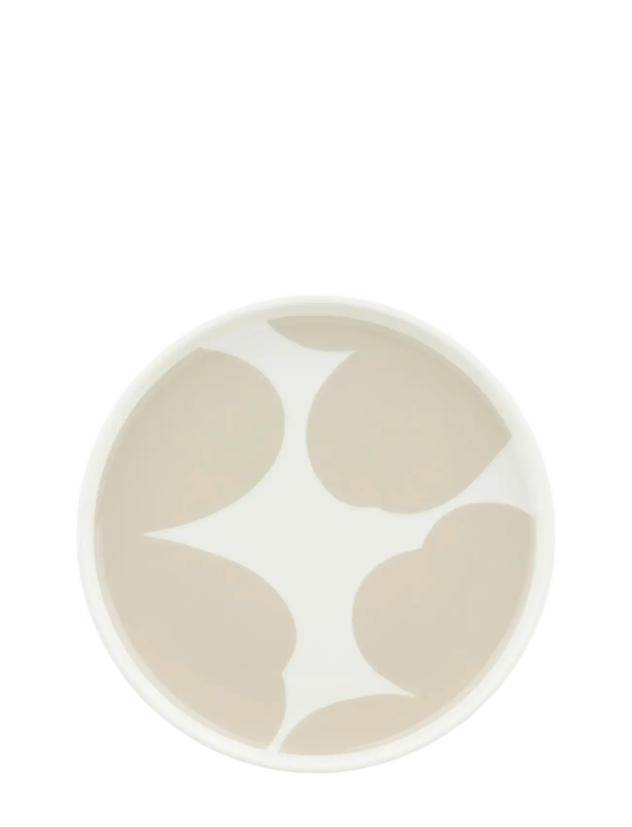 Marimekko Home ISO UNIKKO PLATE 20 CM - Dinner plates - WHITE, STRAW / white