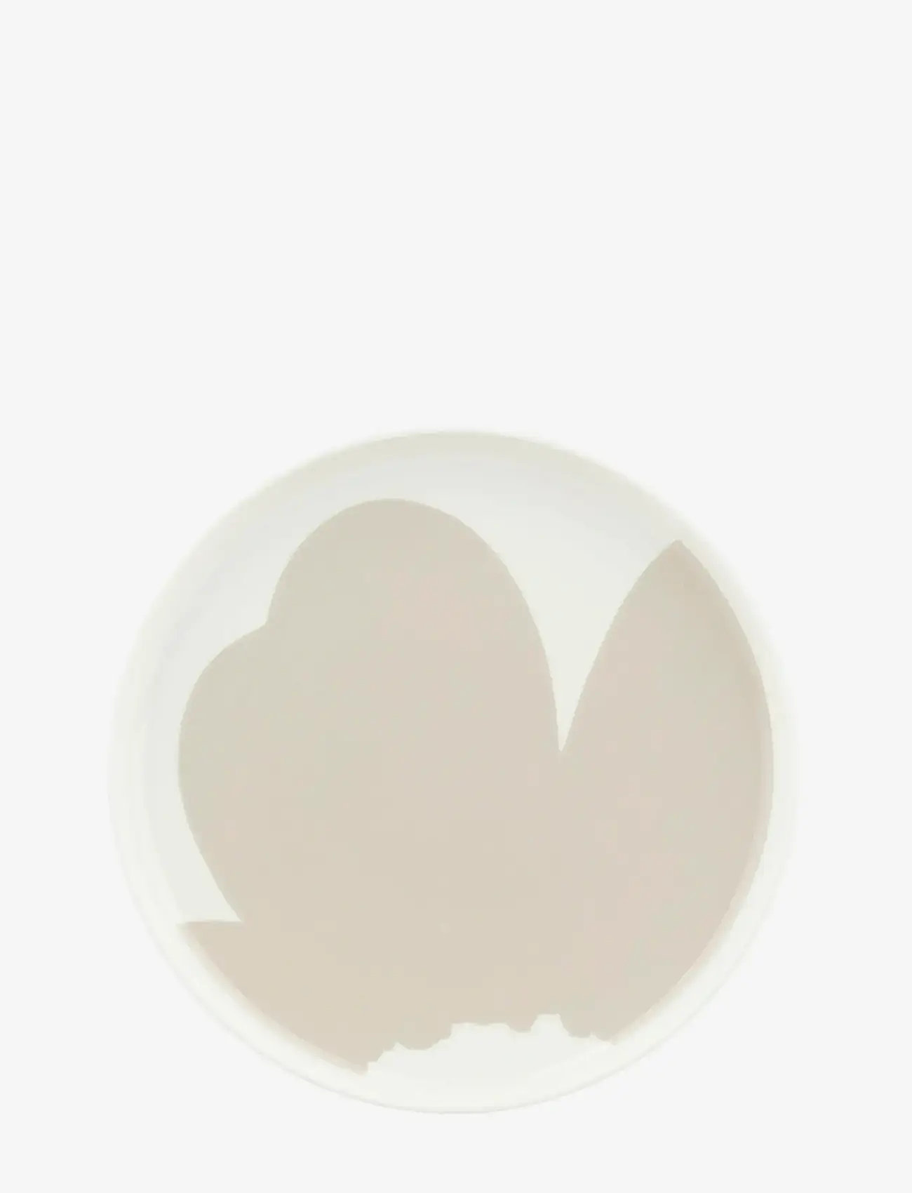 Marimekko Home - ISO UNIKKO PLATE 25 CM - assiettes plates - white, straw - 0