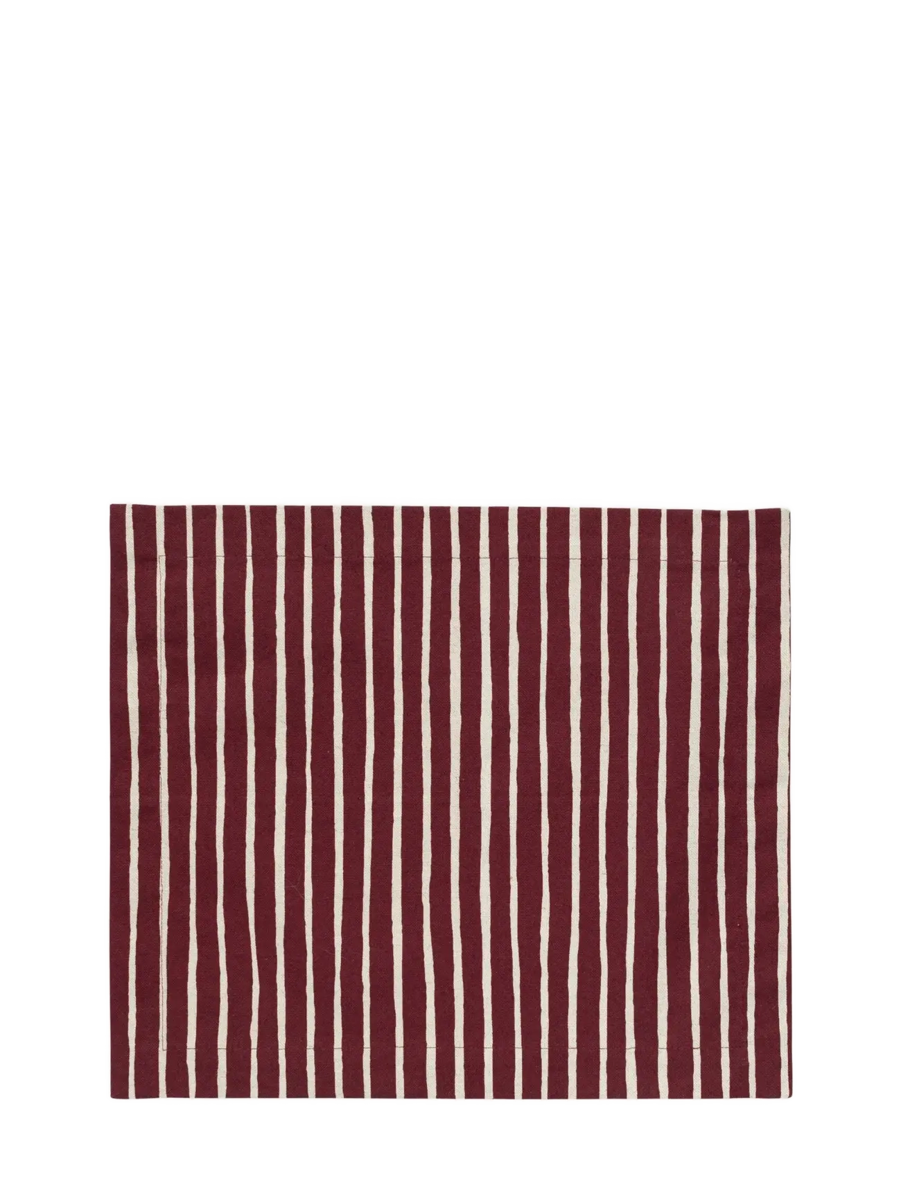 Marimekko Home PICCOLO PLACEMAT 35X40 CM - Lauanõud - OFF WHITE, BURGUNDY / burgundy