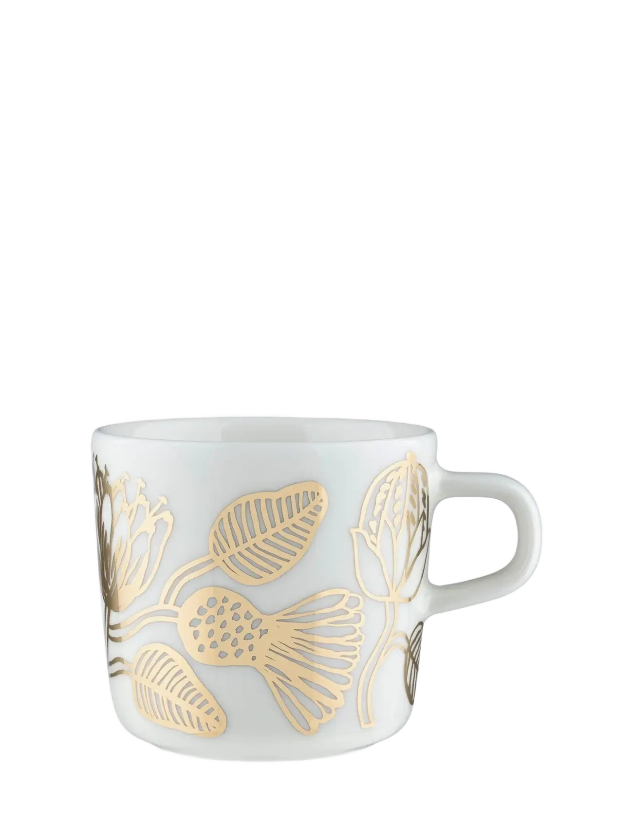 Marimekko Home TIARA CUP 2DL - Krus & Kopper - WHITE, GOLD / white