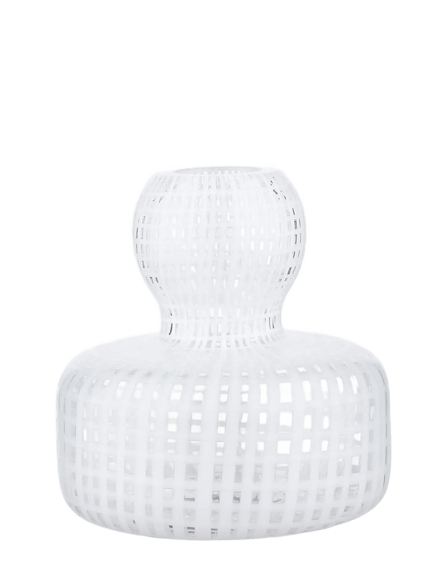 Marimekko Home - FLOWER VASE FILIGREE - cadeaux de noel - clear, white - 0