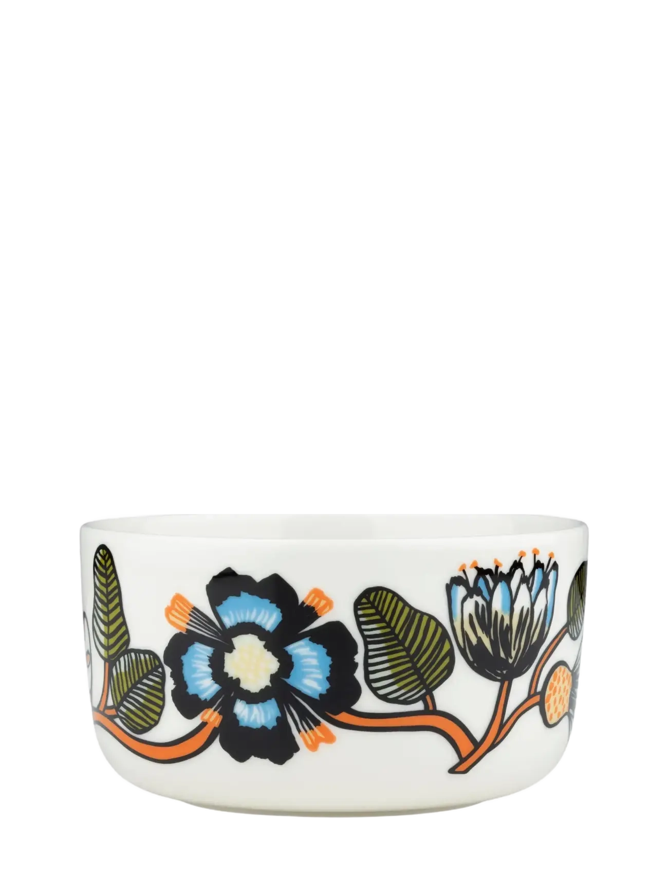 Marimekko Home TIARA BOWL 5 DL - Bowls - WHITE, WARM OR, GREEN / multi