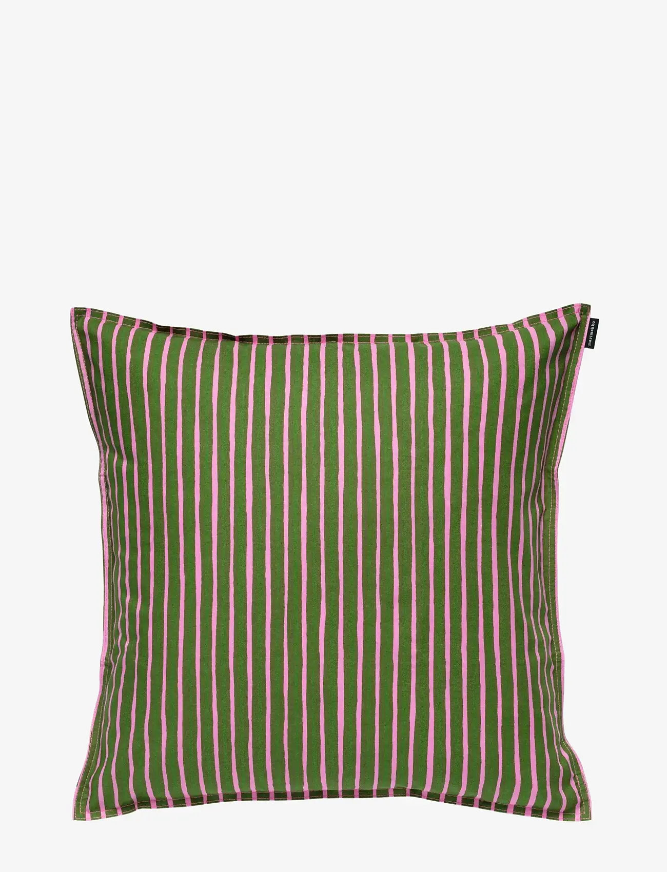 Marimekko Home - PICCOLO CUSHION COVER 50X50 - tyynynpäälliset - olive green, fuchsia - 0