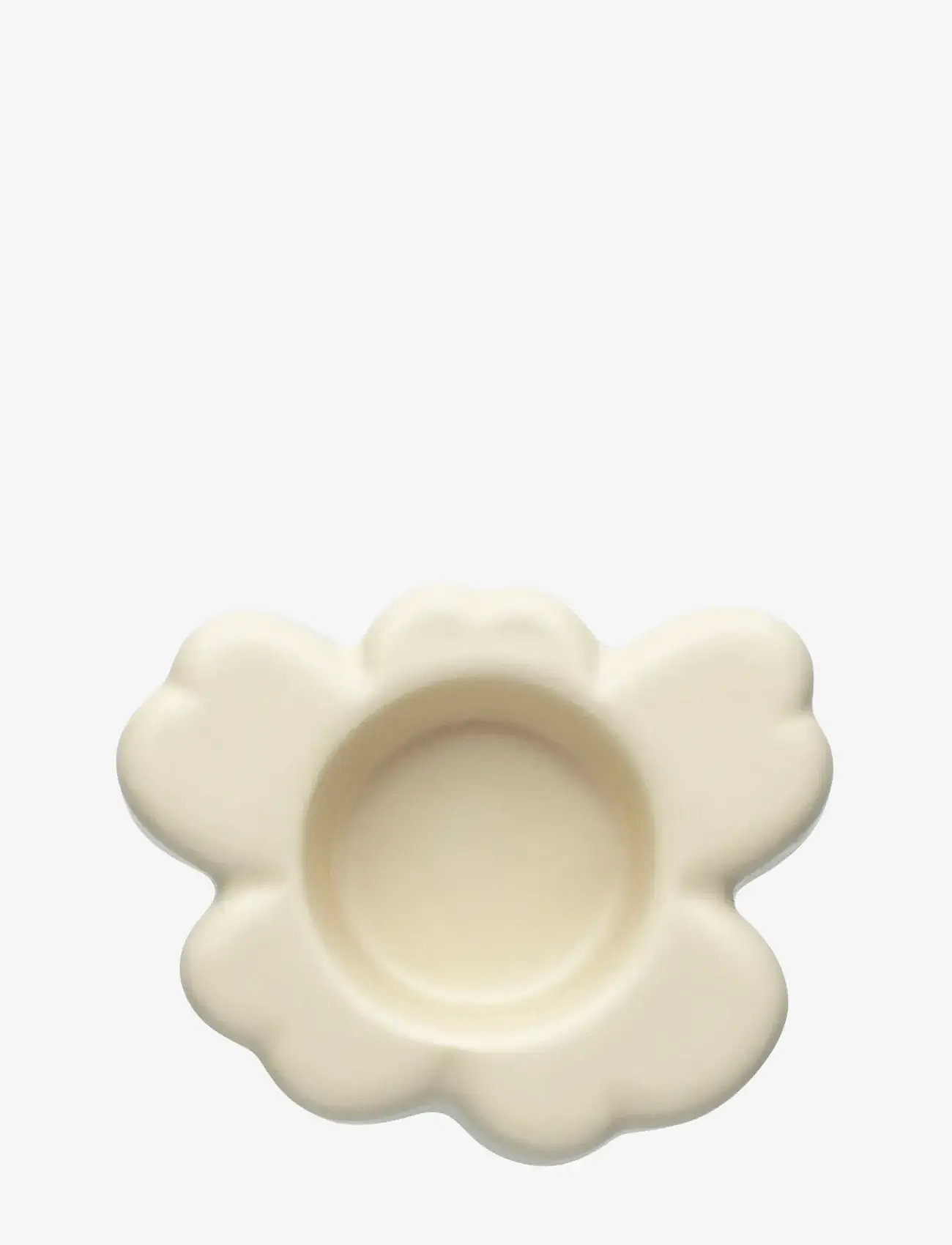 Marimekko Home - UNIKKO TEA LIGHT HOLDER 10X3CM - fyrfadsstager - hay - 0