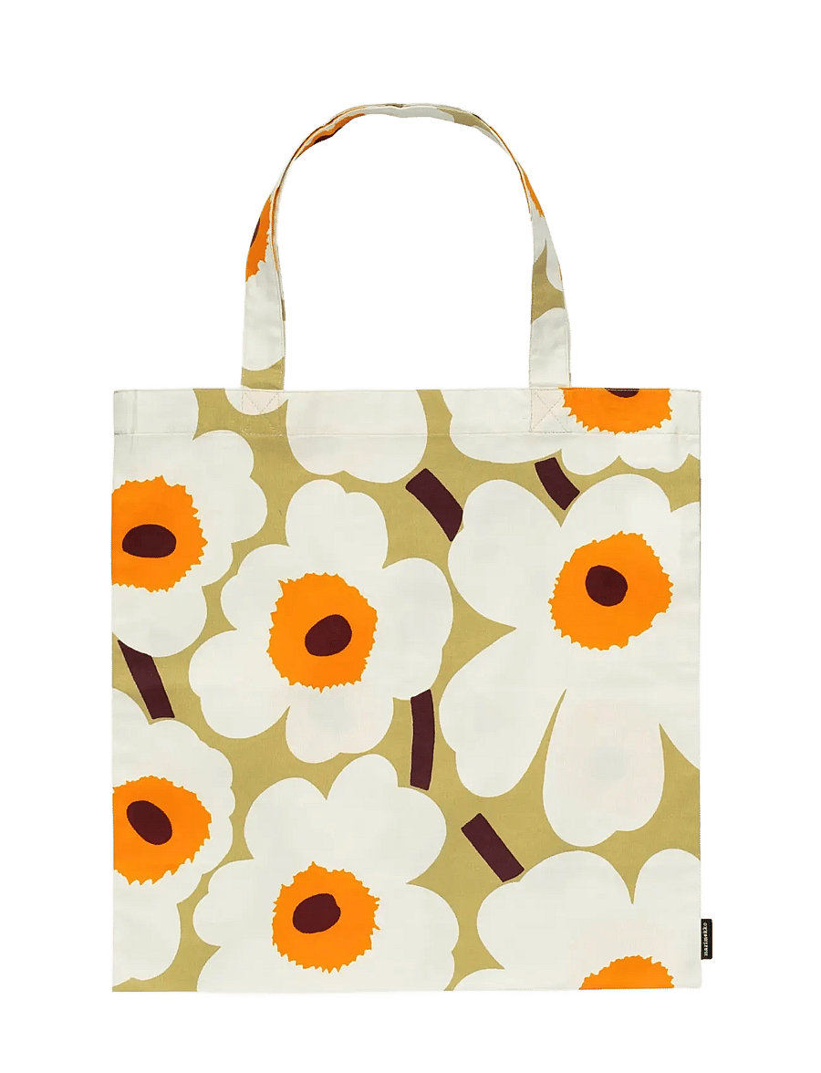 Marimekko Home - PIENI UNIKKO BAG 43X44 CM - torby tote - white, cream, warm or - 0