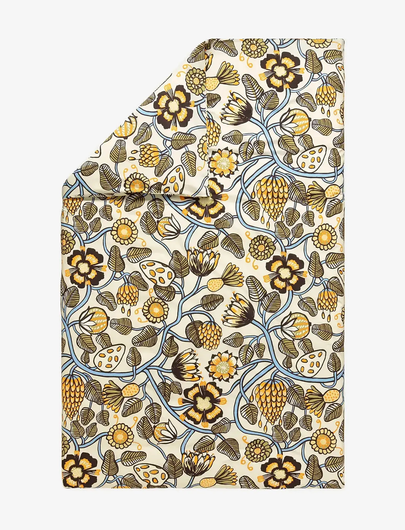 Marimekko Home - TIARA Duvet Cover 150X210 CM - duvet covers - sand, sky blue, green - 1