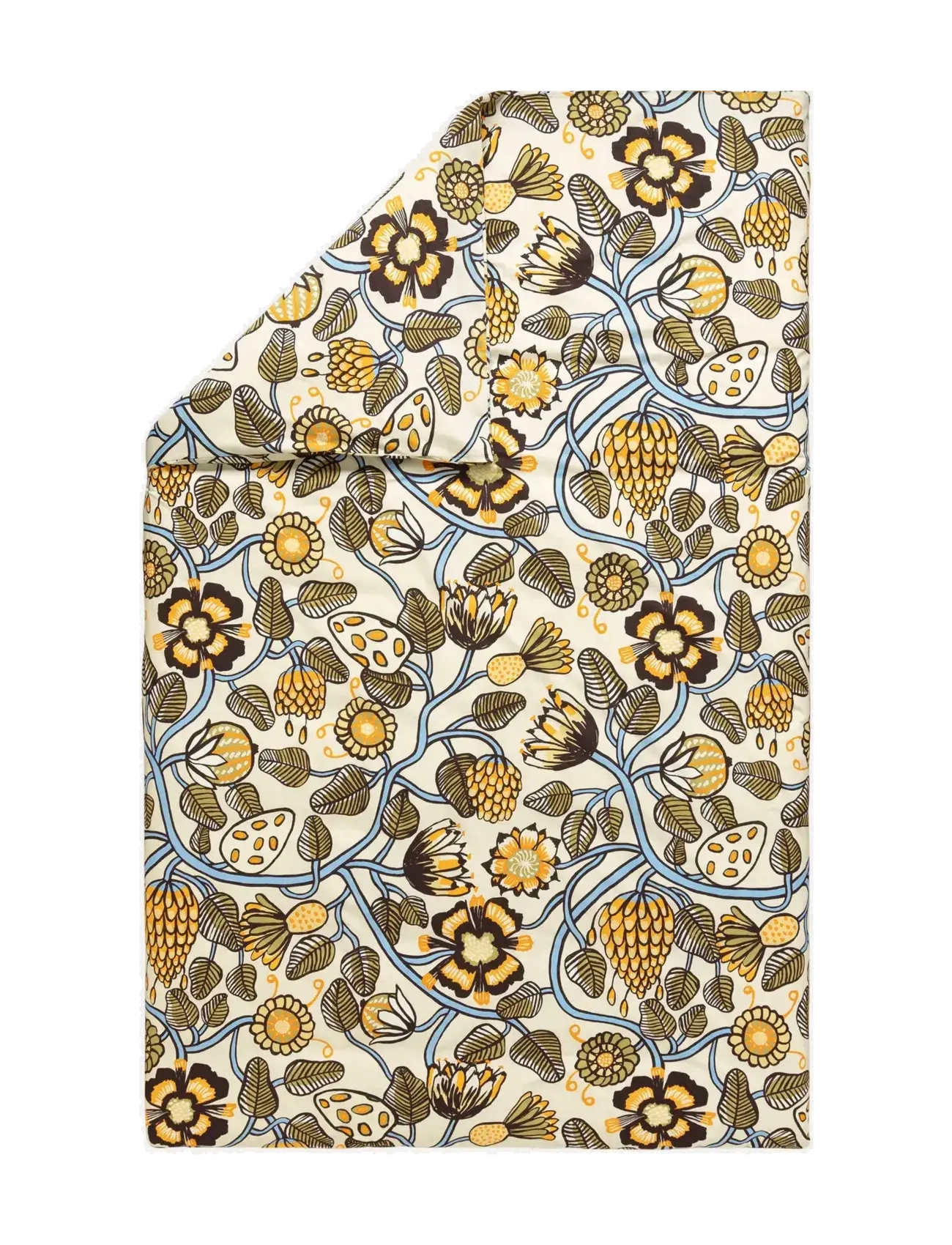 Marimekko Home TIARA Duvet Cover 140X200 CM - Duvet covers - SAND, SKY BLUE, GREEN / yellow
