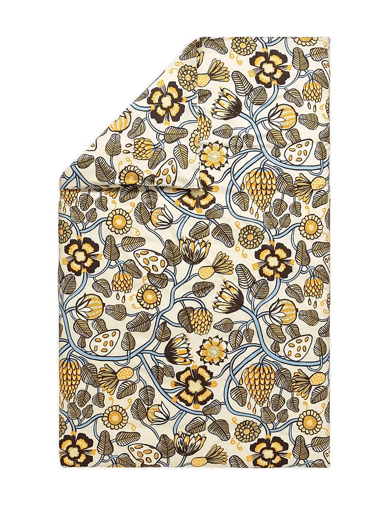 Marimekko Home - TIARA Duvet Cover 150X210 CM - duvet covers - sand, sky blue, green - 1