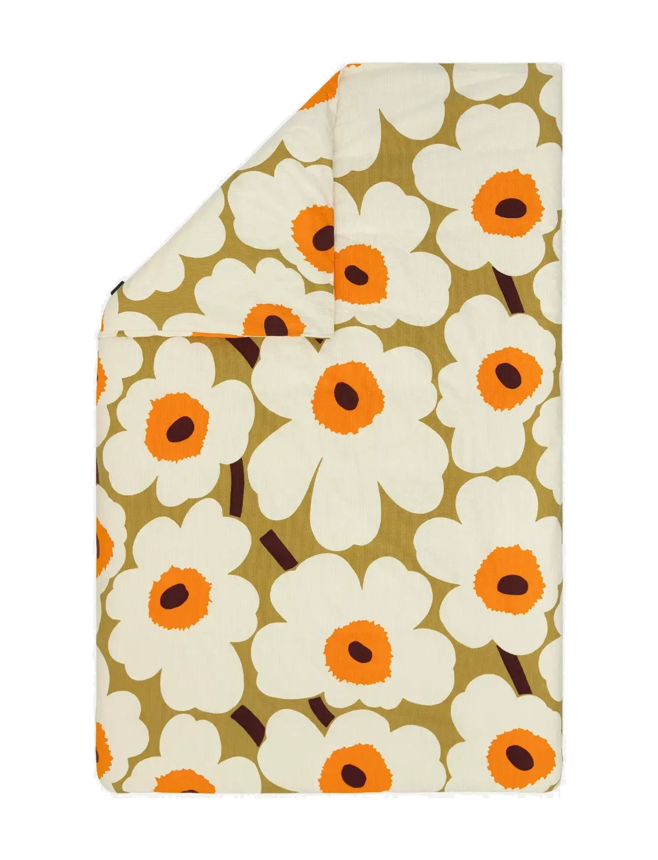 Marimekko Home Unikko Duvet Cover 135/140X200, 140X200 cm, Bedtextiles, Gelb - Covers, Homeware
