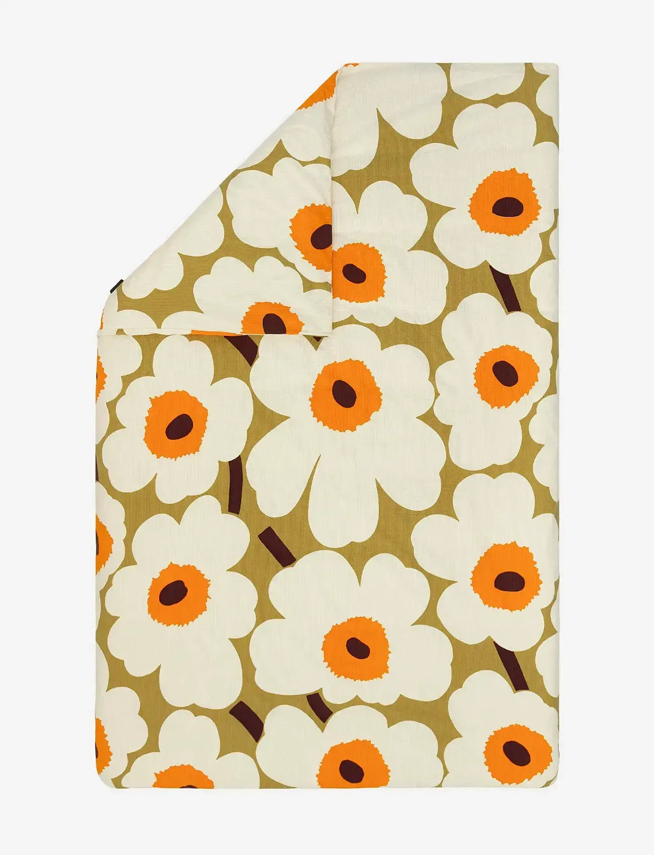 Marimekko Home - UNIKKO Duvet Cover 135/140X200 - bettbezüge - caramel,cream,warm orange - 0