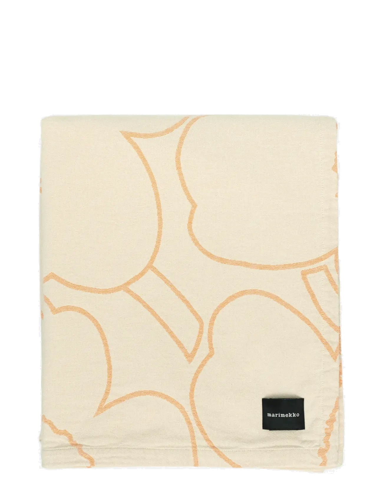 Marimekko Home Piirto Unikko Bedspread260X260, Sengetæppe, Beige, Str: 260X260CM