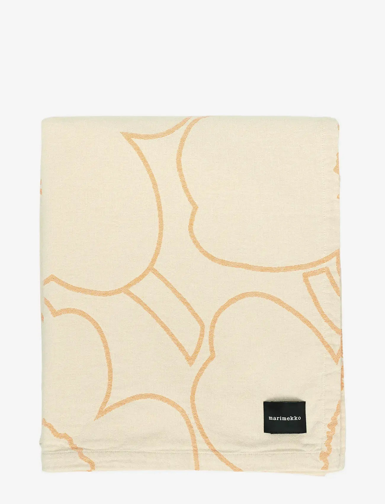 Marimekko Home - PIIRTO UNIKKO BEDSPREAD260X260 - køb efter pris - off white, peach - 0