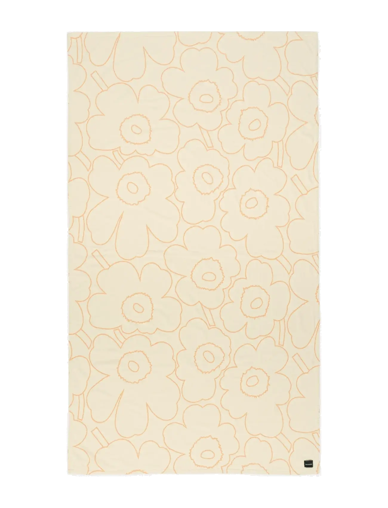 Marimekko Home - PIIRTO UNIKKO BEDSPREAD260X260 - sengetæpper - off white, peach - 1